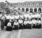 Věrná garda v Tyršove domě v Praze na Sokol-gym 2001
