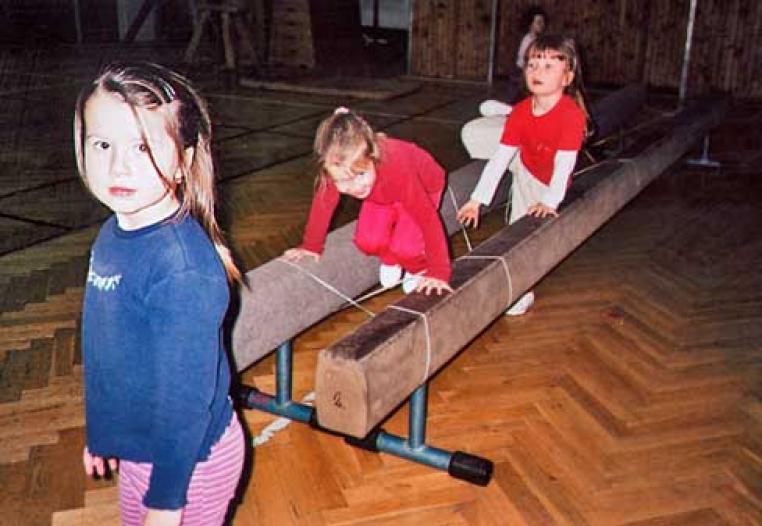 Cvičení předškolních dětí leden 2007